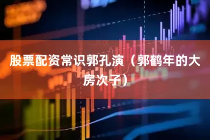 股票配资常识郭孔演（郭鹤年的大房次子）